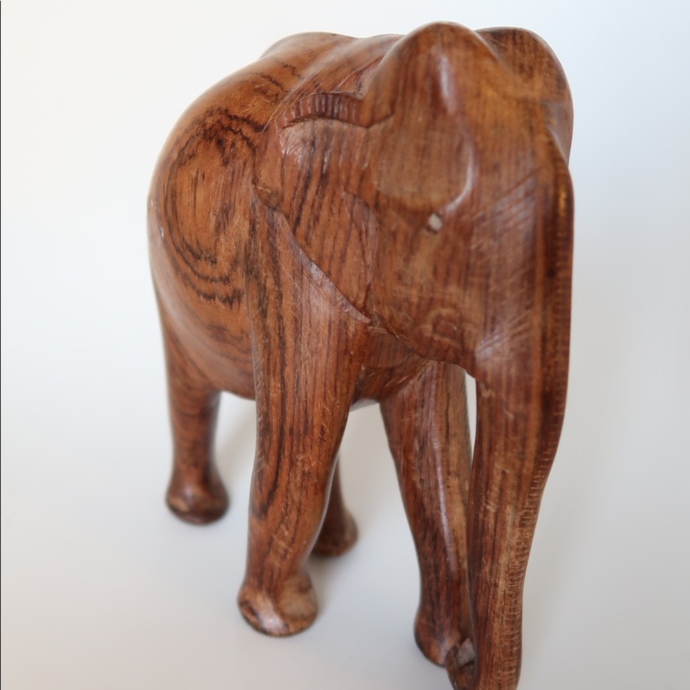 Beautiful wood elephant